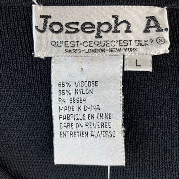 NWT Joseph A. Stitched Floral Sweater Top Size L - Picture 9 of 9